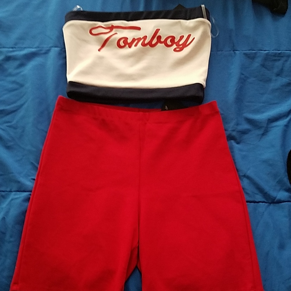 Fashion Nova Tomboy Tube Top - Picture 2 of 5